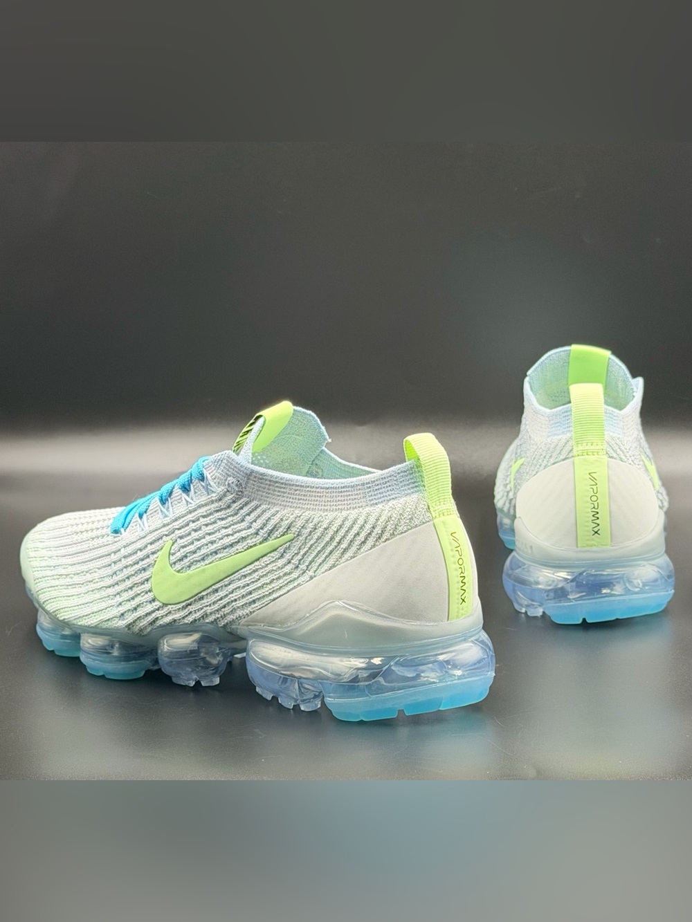 Nike Wmns Air VaporMax 3 'Pure Platinum Baltic Blue' - Picture 13 of 14